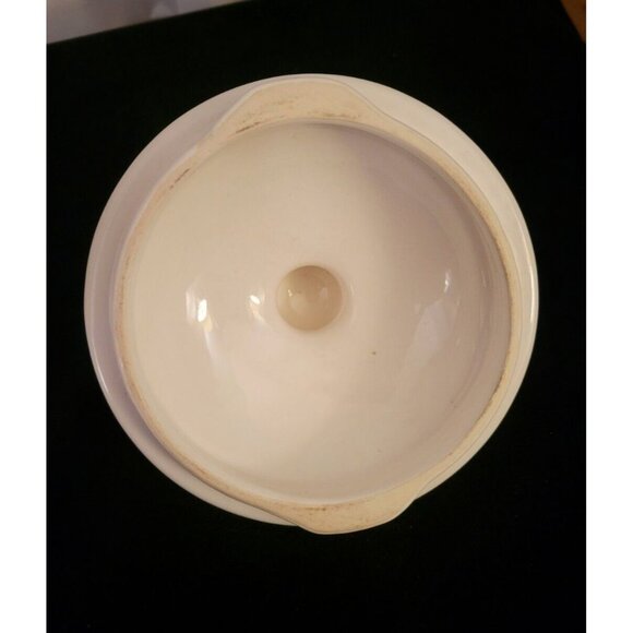 Pfaltzgraff White Nuance Collection 7" tall Coffee Pot 48 oz. Discontinued Piece - Picture 5 of 6